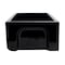 Alfi Brand 36" Black Gloss Reversible Smooth / Fluted Sgl Bowl Fireclay Farm Sink AB3618HS-BG - alternate 15